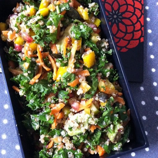 Salade de kale et quinoa