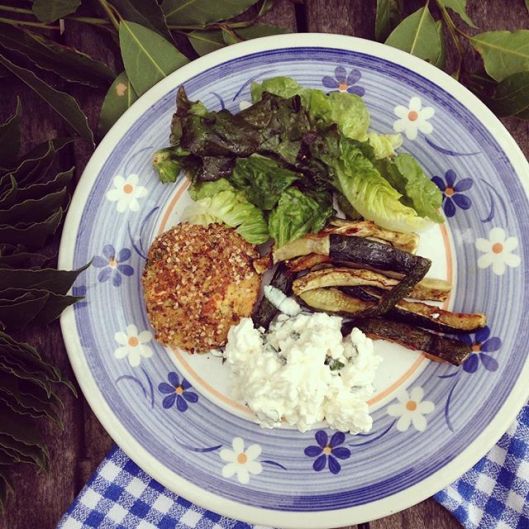 steack de haricots rouges et pois chiches